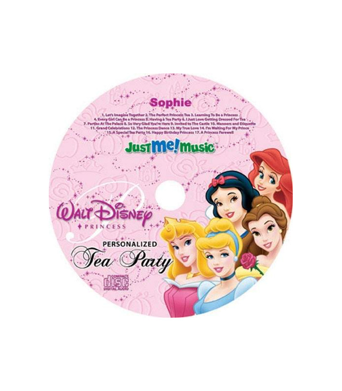 Disney Princess Personalised Music CD