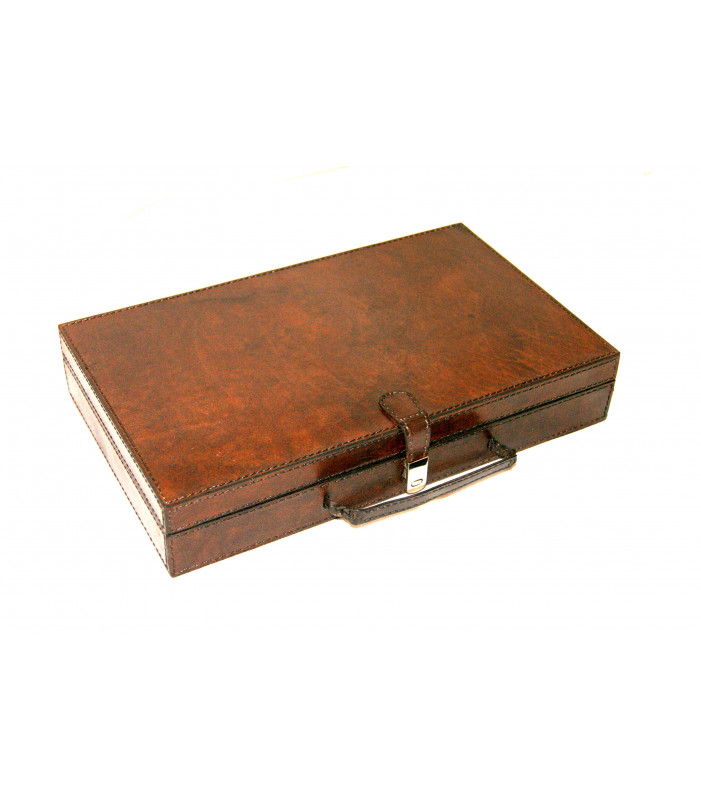 Buffalo Leather Cuff Link box