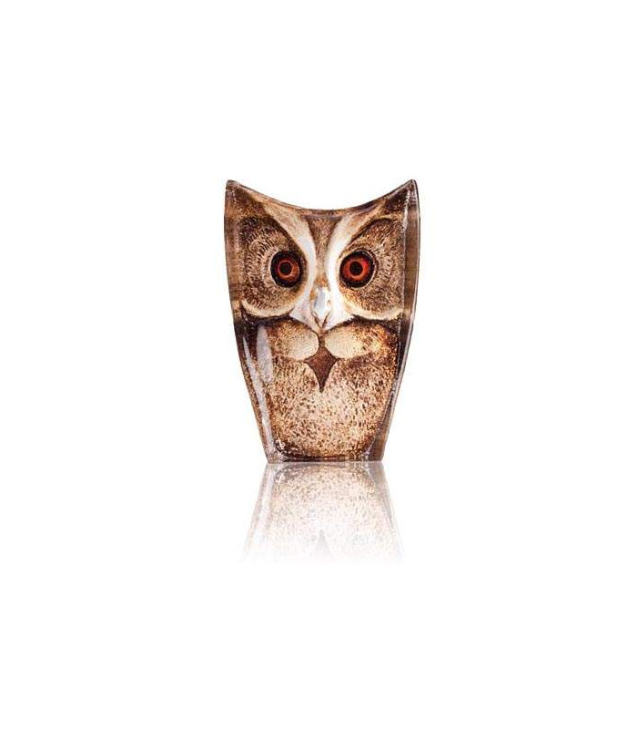 Wise Owl Crystal Sculpture