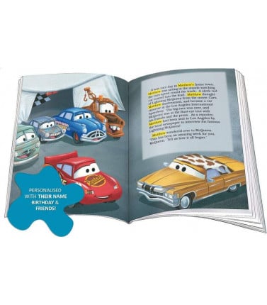 Disney Pixar Cars Story Book - Personalized