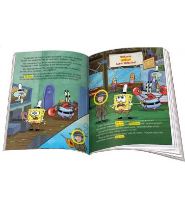 Personalised SpongeBob SquarePants Photo Story Book