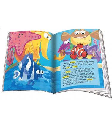  My Adventures with Disney Pixar Finding Nemo - Hard Cover Story Book