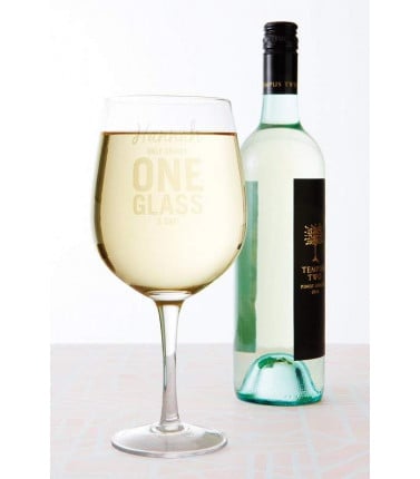 Personalised Giant Wine Glass 