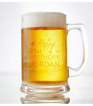 21st Birthday Beer Tankard