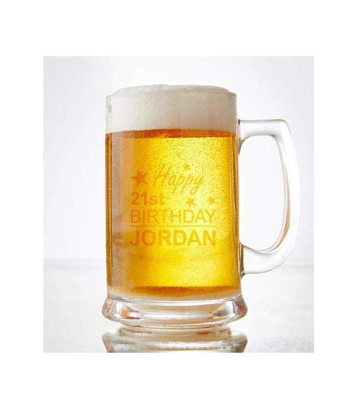 Personalised Birthday Beer Tankard