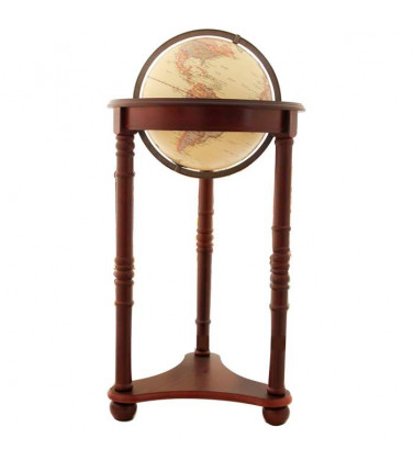 Floor Standing Antique Ocean Globe 30cm