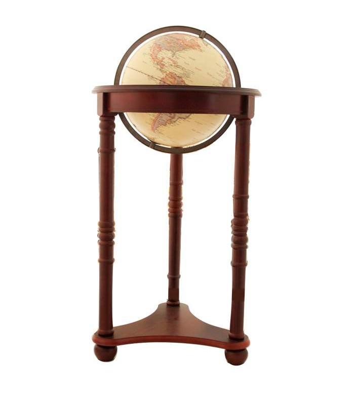 Floor Standing Antique Ocean Globe 30cm