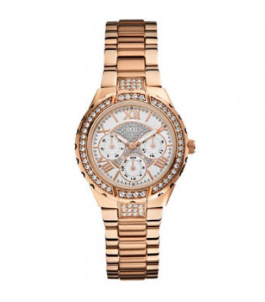 Guess Ladies Watch- Rose Gold W0111L3