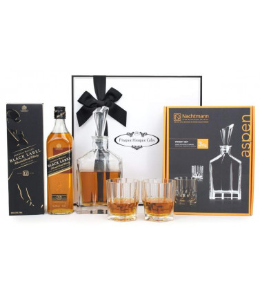 Classic Crystal With Johnny Walker Anniversary Gift
