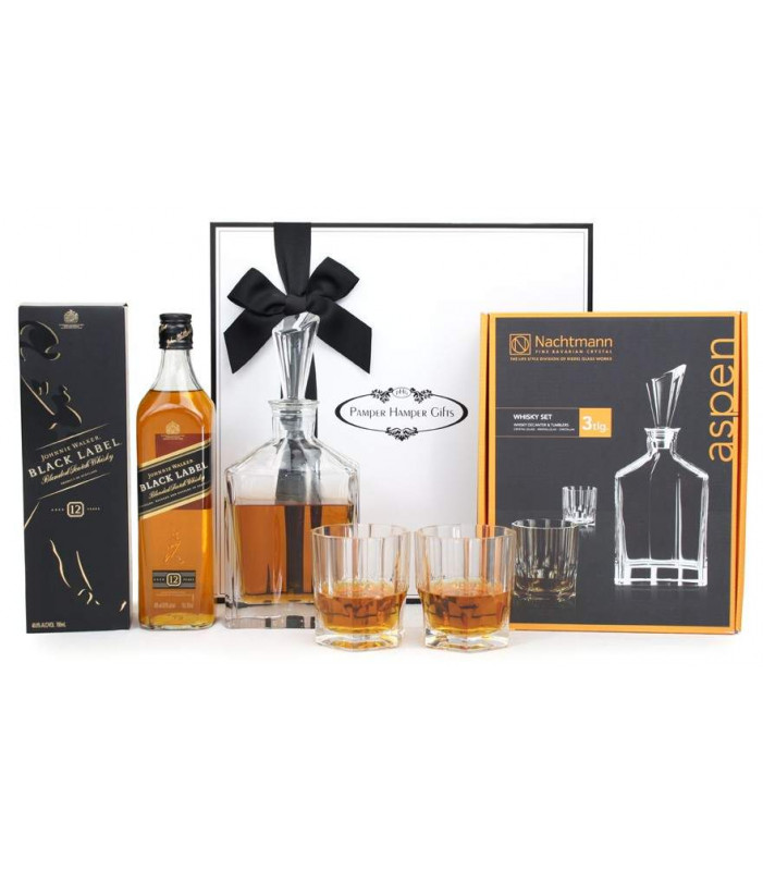 Classic Crystal With Johnny Walker Anniversary Gift