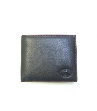 Mens Wallet - Kangaroo Leather Black