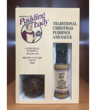 Mini Puddings and Sauce Pack