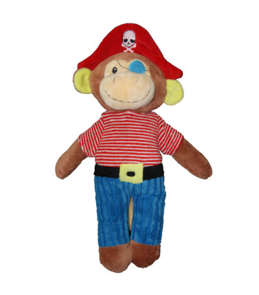 Pirate Monkey Soft Toy