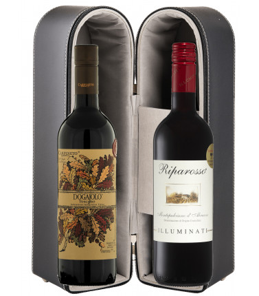Italian Wine Gift in Twin Carrier
