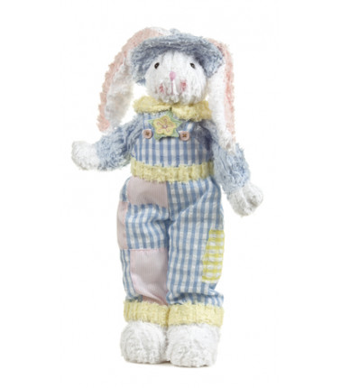 Country Bunny Soft Toy