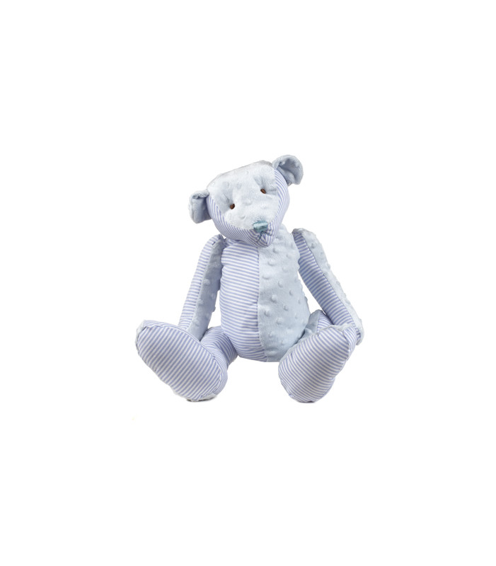 BLue Bubble Bear Soft Toy Large