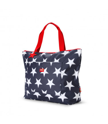 Travel Tote Bag - Navy Star