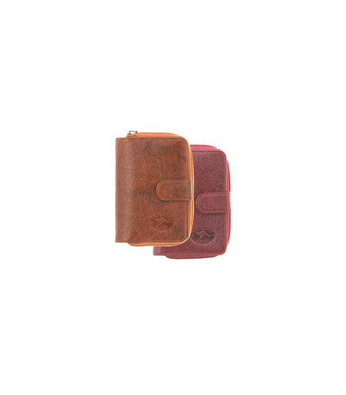 Antique Kangaroo Leather Key Case