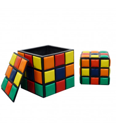 Cube Storage Boxes Set of 2