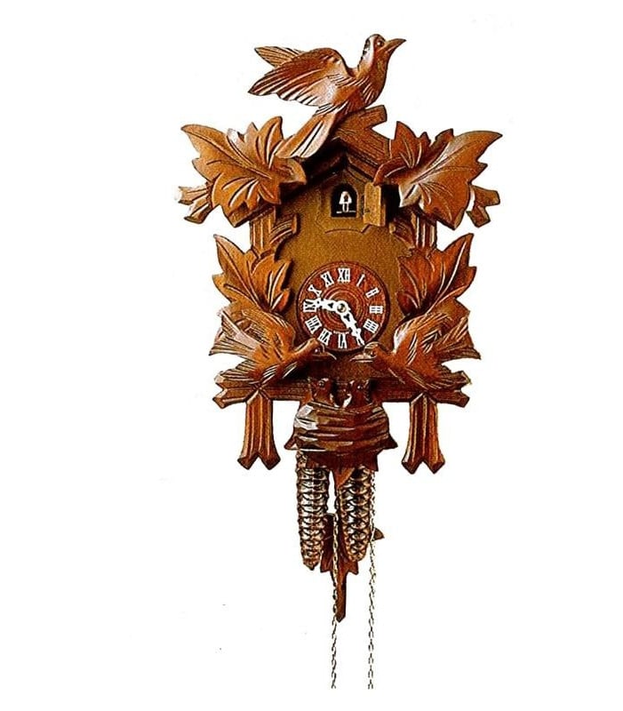 Original Black Forest Cuckoo Clock with moving birds