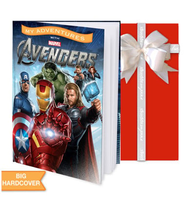 My Adventures with The Avengers - Hard Cover Story Book