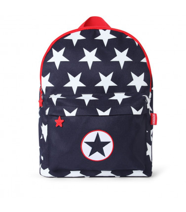 Backpack Large -Navy Star