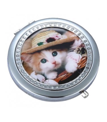 Cat Lover's Compact Mirror