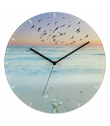 Wall Clock -Birds