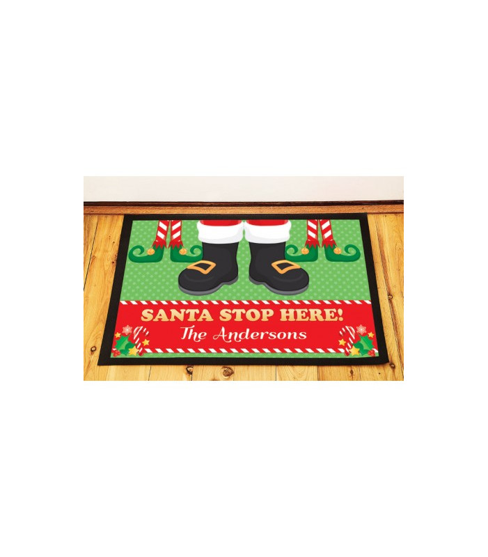 Christmas Decor- Santa Doormat
