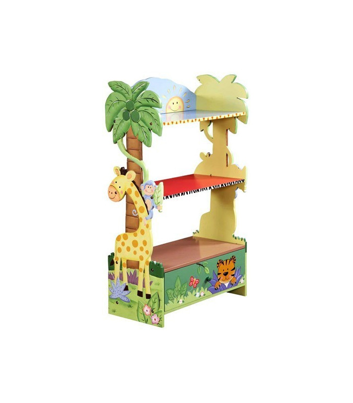 Kids Bookcase - Sunny Safari