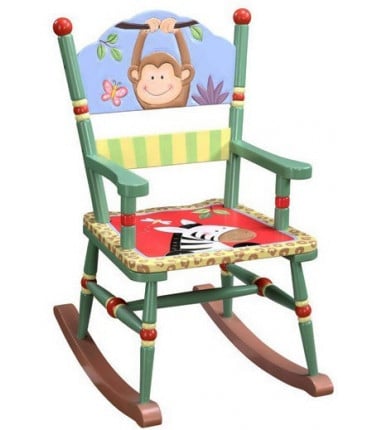 Kids Rocking Chair - Sunny Safari