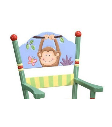 Kids Rocking Chair - Sunny Safari