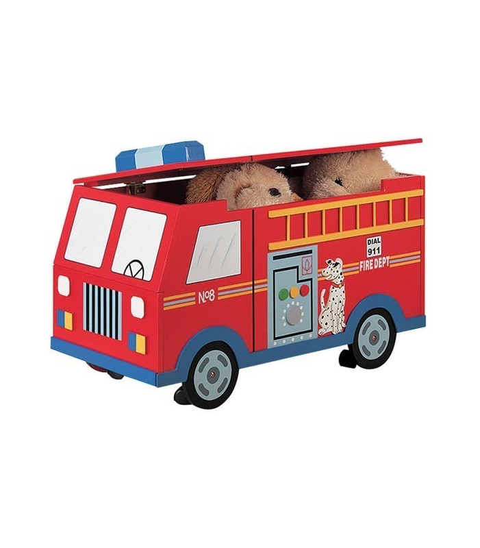 Kids Fire Truck Trunk 
