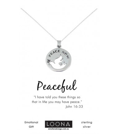 Inspirational Peaceful Necklace