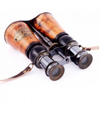Binoculars Antique Brass Finish
