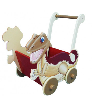 Dinosaur Push Cart