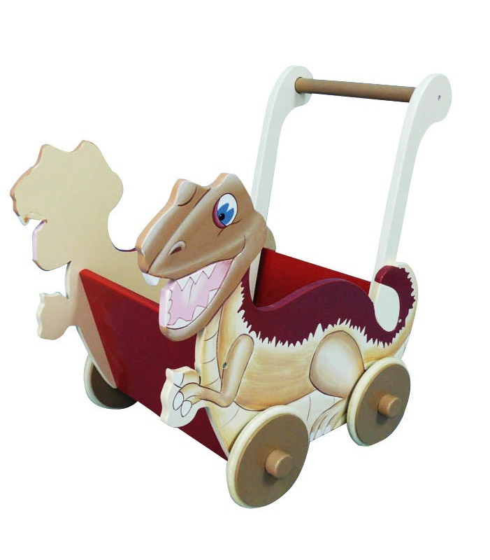 Dinosaur Push Cart