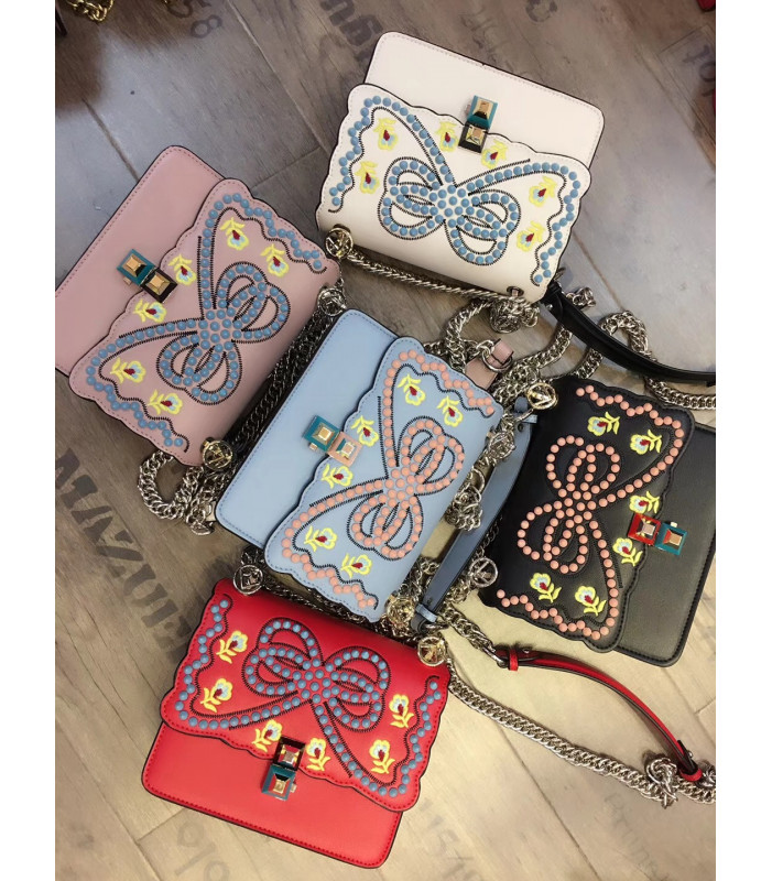 Handbag - Multi Coloured Studs