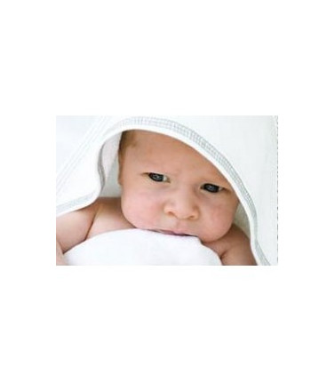 Baby Hooded Towel - Velour