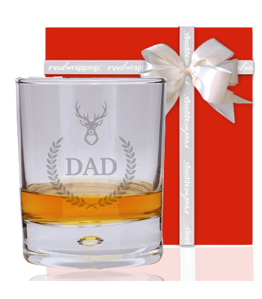Gift for Dad - Personalised Whisky Glass