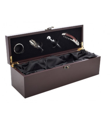 One Bottle Wine Box with Accessories