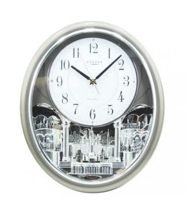 Musical Clock - Silver 