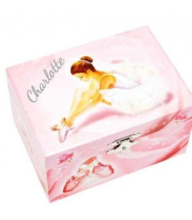 Personalised Kids Ballerina Jewellery Box