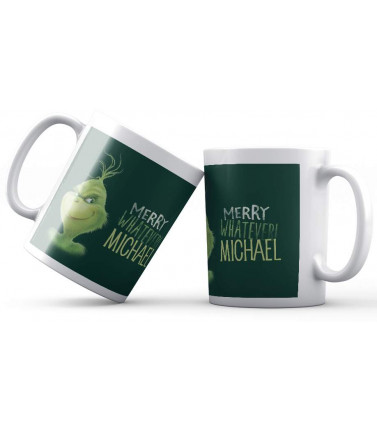 Christmas Grinch Mugs - Personalised