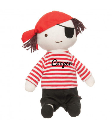 Soft Toy Pirate - Personalised