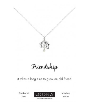 Inspirational Necklace -Friendship Tree