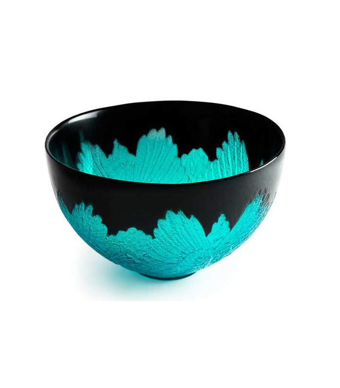 Crystal Bowl - Paradiso Turquoise