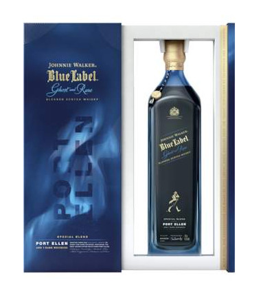 Whisky-Johnnie Walker Blue Label Ghost and Rare Port Ellen 750mL