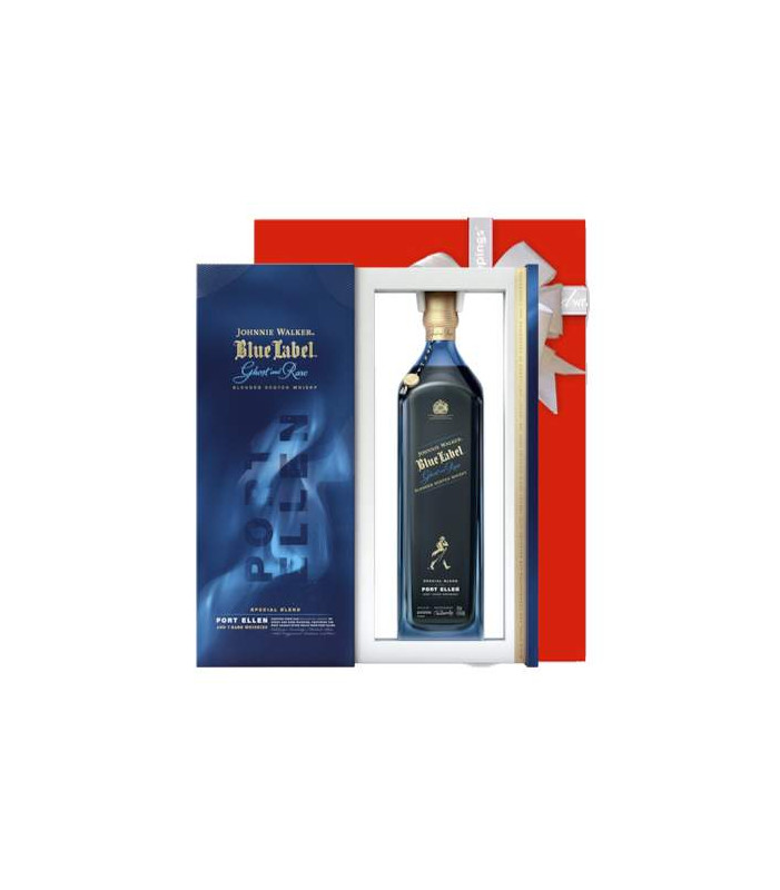 Whisky-Johnnie Walker Blue Label Ghost and Rare Port Ellen 750mL