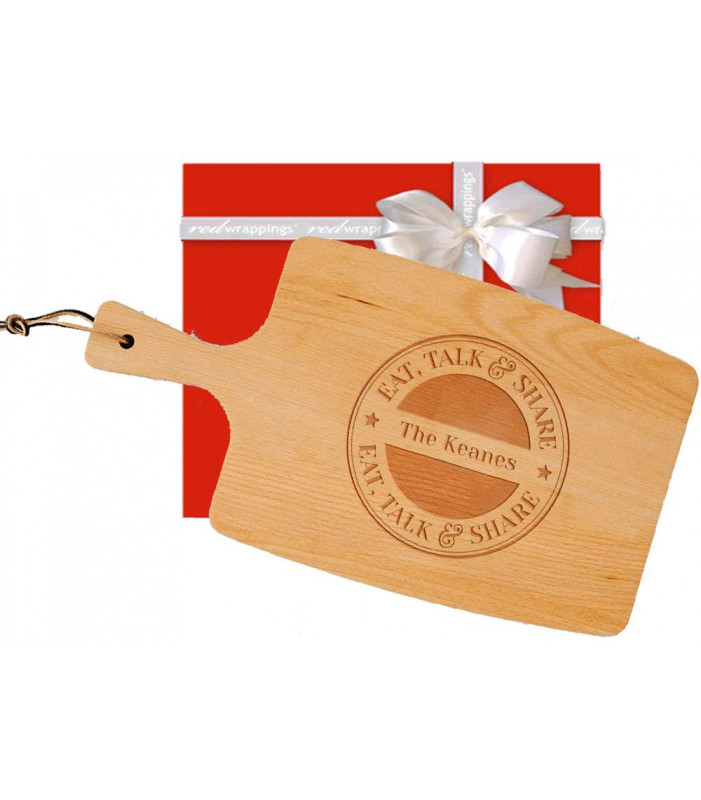 5th Anniversary Wooden Cheese Board Gift